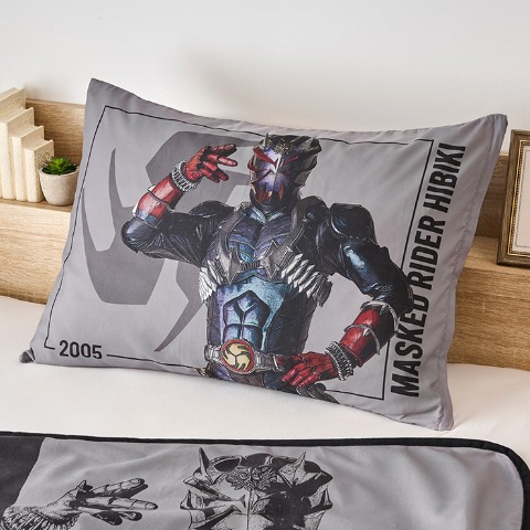 枕カバー（43×63cm・仮面ライダー響鬼）