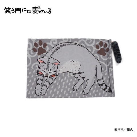 枕カバー（43×63cm・笑う門には麦がいる）