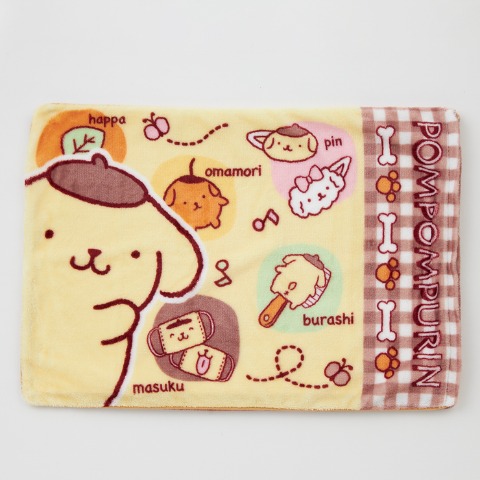 枕カバー（43×63cm・ポムポムプリン）