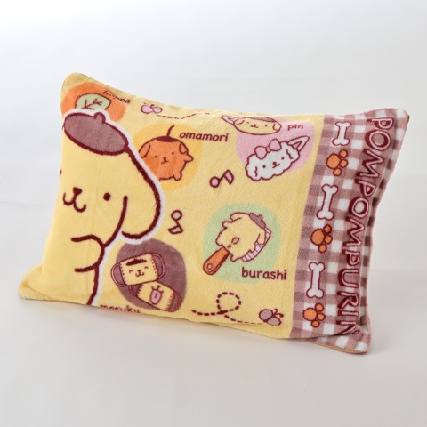 枕カバー（43×63cm・ポムポムプリン）