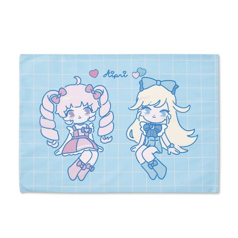 枕カバー（43×63cm・ひみつのアイプリ）