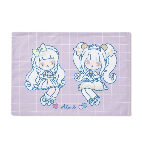 枕カバー（43×63cm・ひみつのアイプリ）