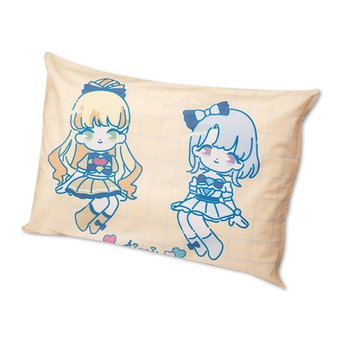 枕カバー（43×63cm・ひみつのアイプリ）