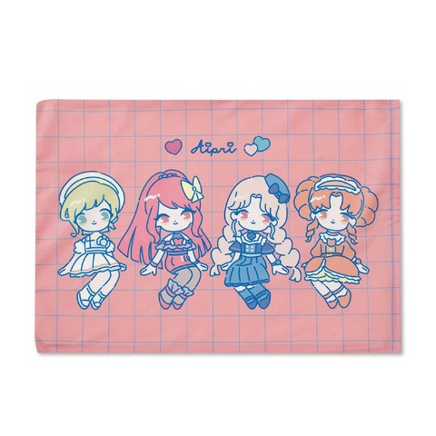 枕カバー（43×63cm・ひみつのアイプリ）