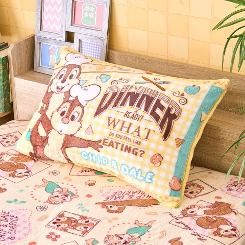 枕カバー（43×63cm・チップ＆デール）