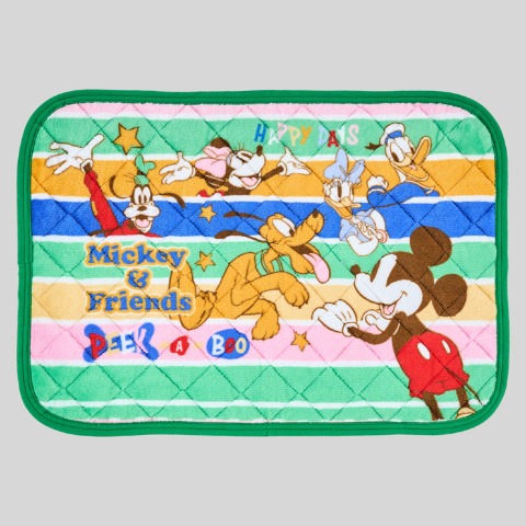 枕パッド（43×63cm・ミッキーフレンズ）