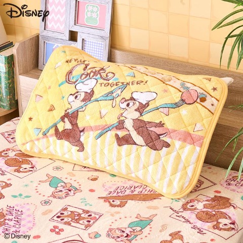 枕パッド（43×63cm・チップ＆デール）