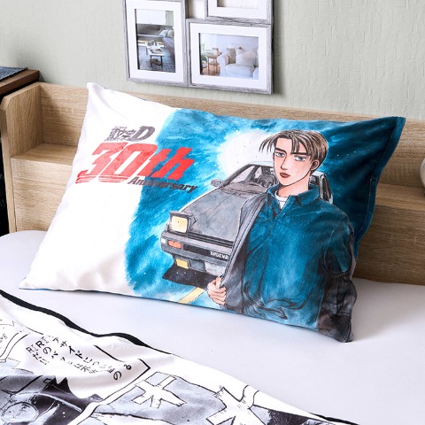 枕カバー（43×63cm・頭文字D）