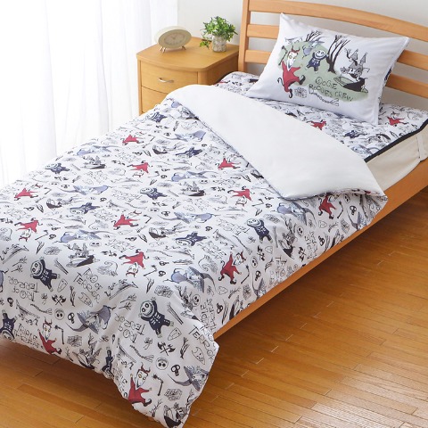 枕カバー（43×63cm　ナイトメアー・ビフォア・クリスマス）