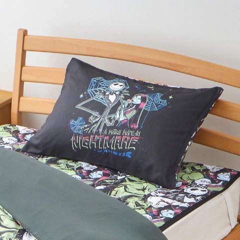 枕カバー（43×63cm　ナイトメアー・ビフォア・クリスマス）