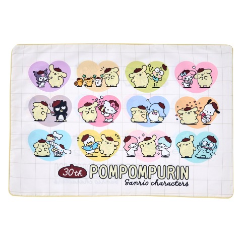 枕カバー（43×63cm・ポムポムプリン）