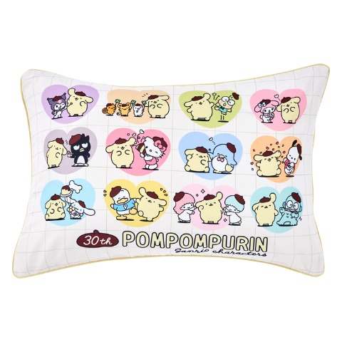 枕カバー（43×63cm・ポムポムプリン）
