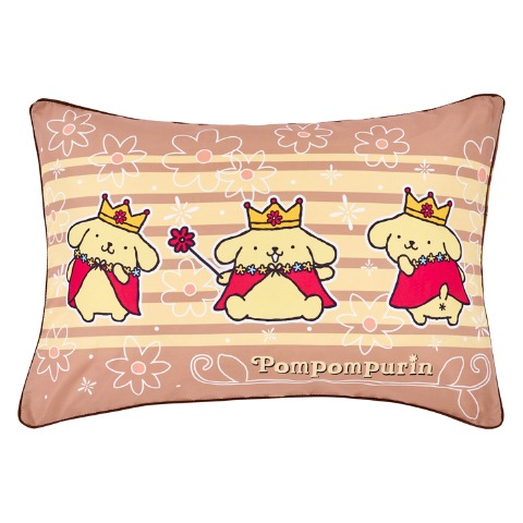 枕カバー（43×63cm・ポムポムプリン）