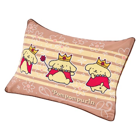 枕カバー（43×63cm・ポムポムプリン）