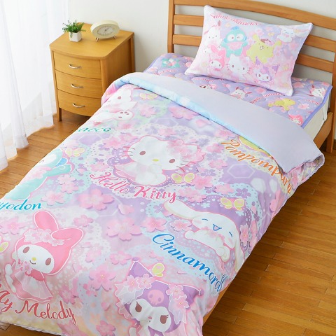 枕カバー（43×63cm・サンリオキャラクターズ）