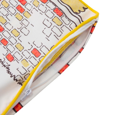 枕カバー（43×63cm・はぴだんぶい）