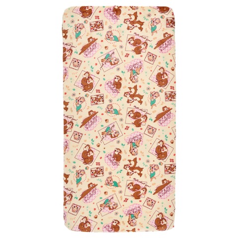 ボックスシーツ（シングルサイズ・チップ＆デール）