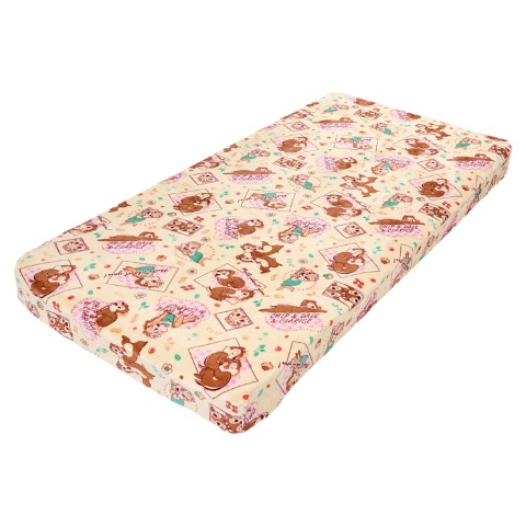 ボックスシーツ（シングルサイズ・チップ＆デール）