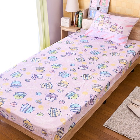 ボックスシーツ（シングルサイズ・すみっコぐらし）