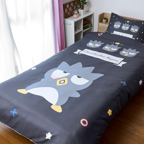 掛けふとんカバー（シングルロングサイズ・バッドばつ丸）
