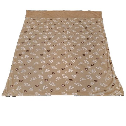 掛けふとんカバー（シングルロングサイズ・FIBER HEAT）リーフ柄