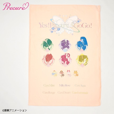 掛けふとんカバー（シングルサイズ・『Yes！プリキュア5GoGo！』）