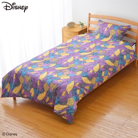 掛けふとんカバー（シングルロングサイズ　ナイトメアー・ビフォア・クリスマス）