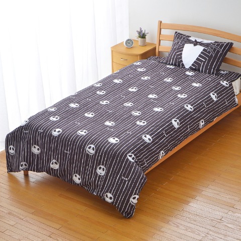 掛けふとんカバー（シングルロングサイズ　ナイトメアー・ビフォア・クリスマス）