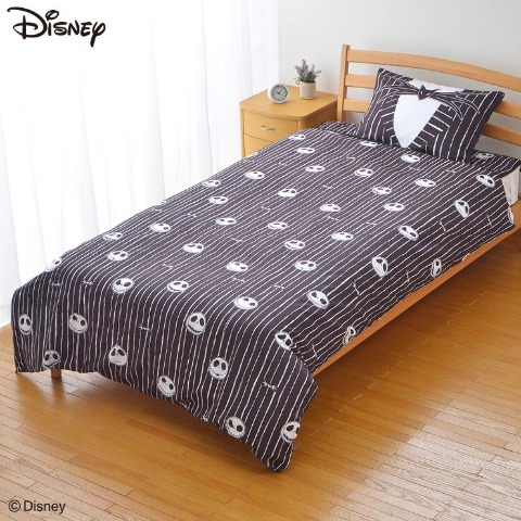 掛けふとんカバー（シングルロングサイズ　ナイトメアー・ビフォア・クリスマス）