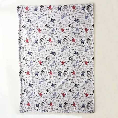 掛けふとんカバー（シングルロングサイズ　ナイトメアー・ビフォア・クリスマス）