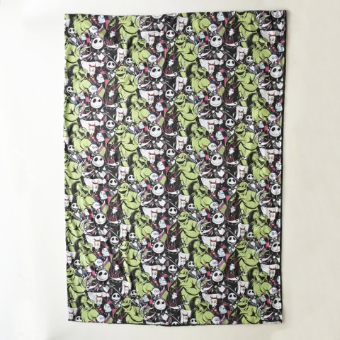 掛けふとんカバー（シングルロングサイズ　ナイトメアー・ビフォア・クリスマス）