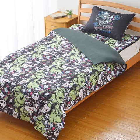 掛けふとんカバー（シングルロングサイズ　ナイトメアー・ビフォア・クリスマス）