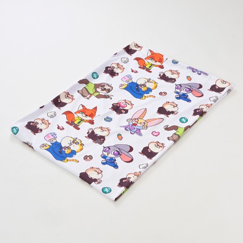 掛けふとんカバー（シングルロングサイズ・ズートピア）