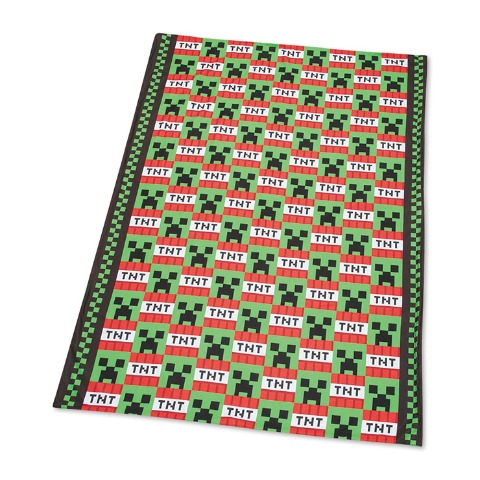 掛けふとんカバー（シングルロングサイズ・マインクラフト）