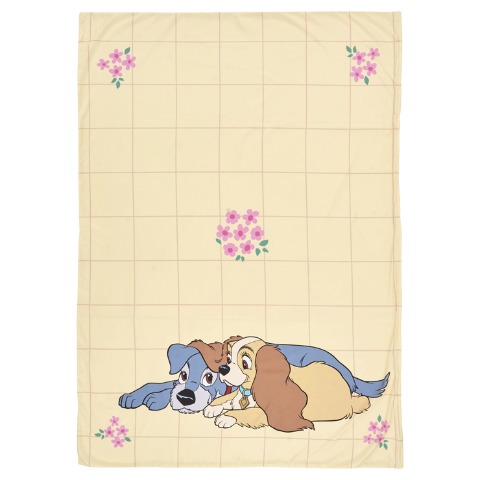 掛けふとんカバー（シングルロングサイズ・わんわん物語）