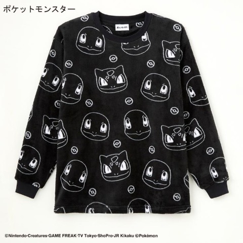 メンズ 「ポケットモンスター」 ルームウェアハッピーバッグ3点セット