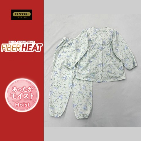 レディース　パジャマ（プチサイズ・FIBER HEAT あったかモイスト）