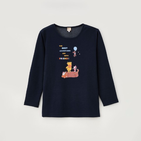 レディース　Disney ルームウェアハッピーバッグ3点セット（くまのプーさん）