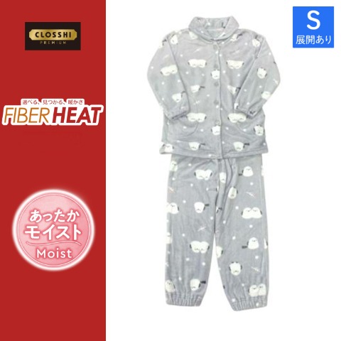 レディース　パジャマ（FIBERHEAT）