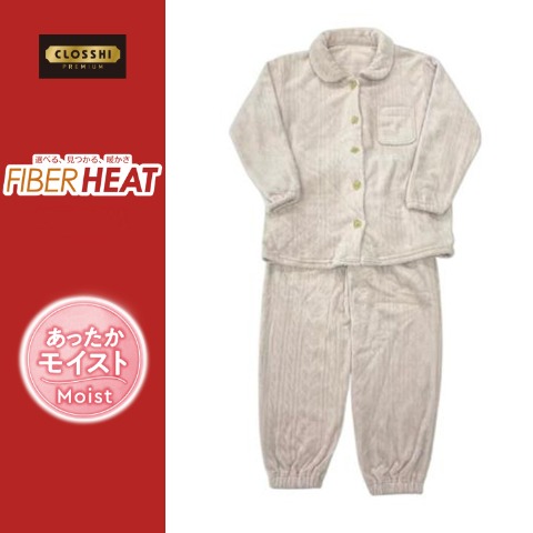 レディース　パジャマ（FIBERHEAT）