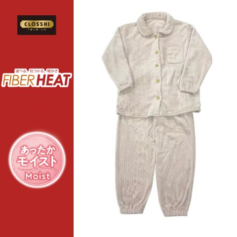 レディース　パジャマ（FIBERHEAT）