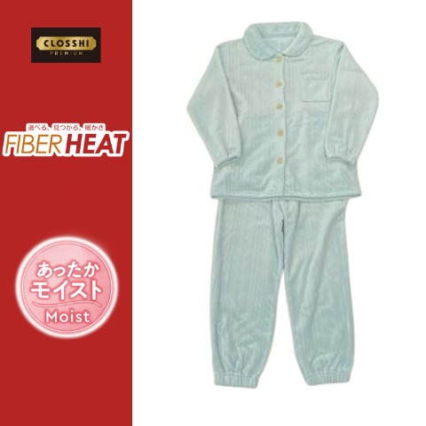レディース　パジャマ（FIBERHEAT）
