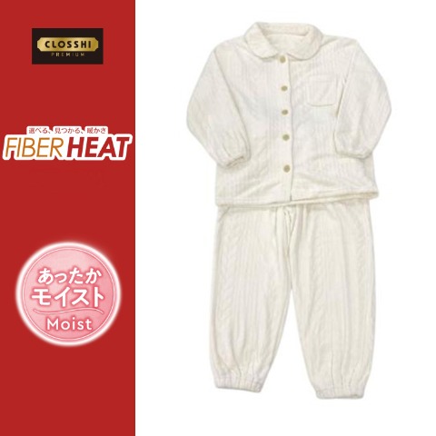 レディース　パジャマ（FIBERHEAT）