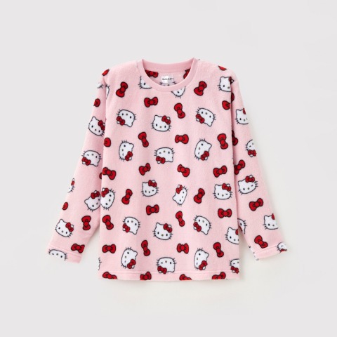 レディース　ハローキティ　ルームウェアハッピーバッグ3点セット