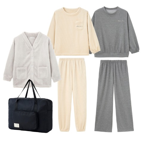 レディース　ルームウェアハッピーバッグ4点セット（MUMU＆Co.）