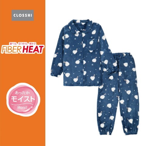レディース　パジャマ（FIBERHEAT）