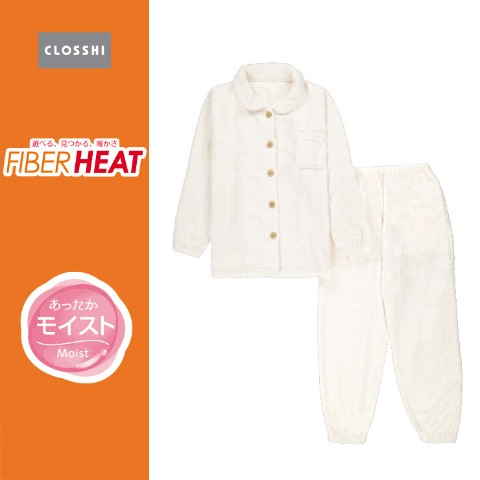 レディース　パジャマ（FIBERHEAT）