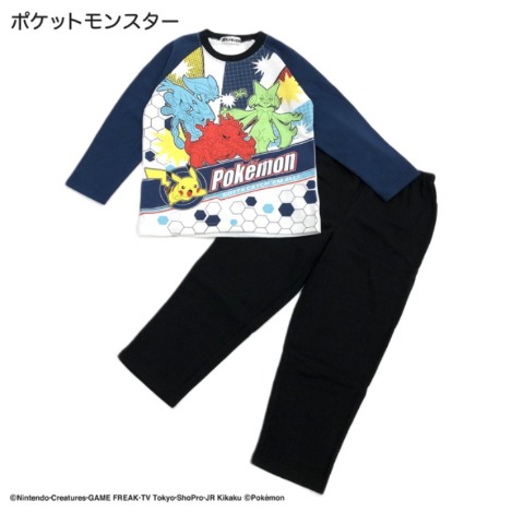 ボーイズ　パジャマ（110・120・130cm　ポケットモンスター）