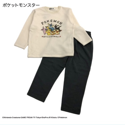 ボーイズ　パジャマ（110・120・130cm　ポケットモンスター）