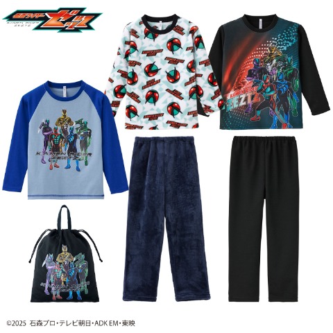 ボーイズ　仮面ライダーゼッツ　パジャマハッピーバッグ3点セット（110・120cm）